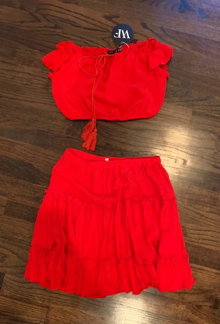 White Fox Boutique Matching Set - Image 2