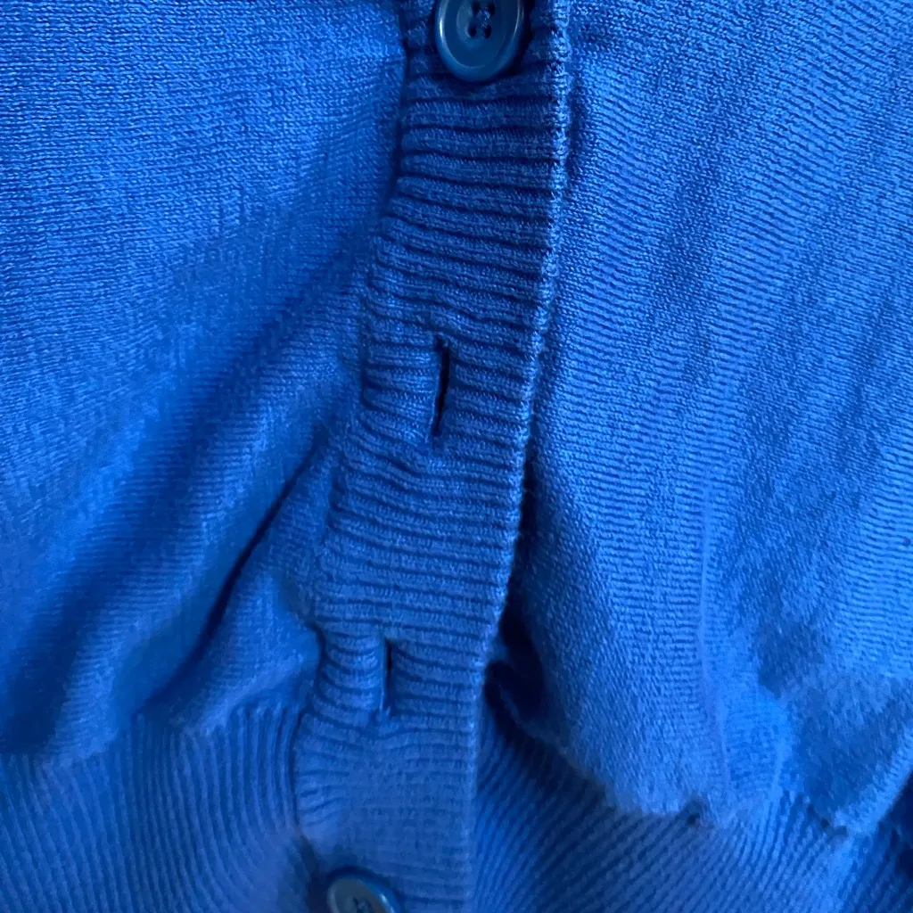 Sonoma Royal Blue Knit Top - Image 4