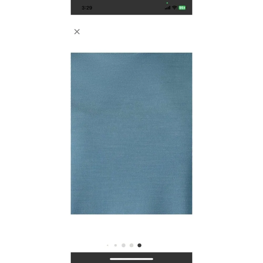 Athleta New  M Sandwash Modal Tee Women’s Size Medium Skylark Blue - Image 3