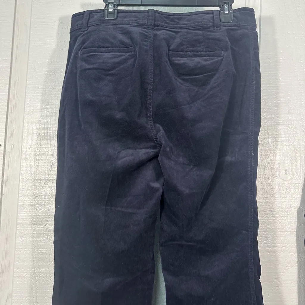 Talbots Blue Corduroy Wide Leg Pants No Size See Measurements EUC - Image 6