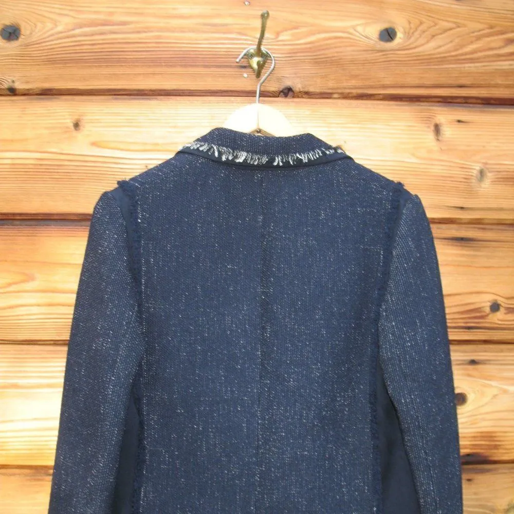 NWOT Vince Blue Tweed Jacket - Image 7