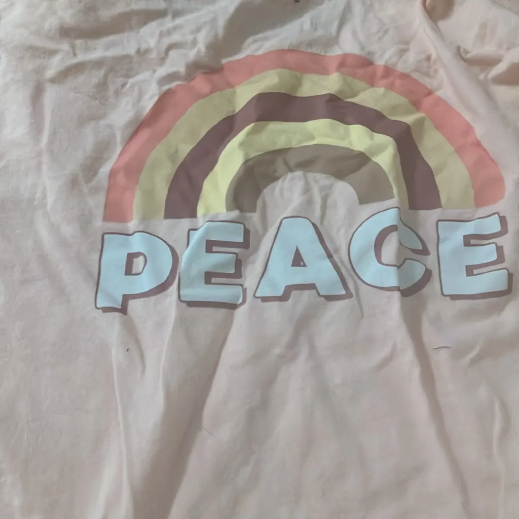 FINAL MARKDOWN Arizona jeans short sleeve crop top small - Image 4