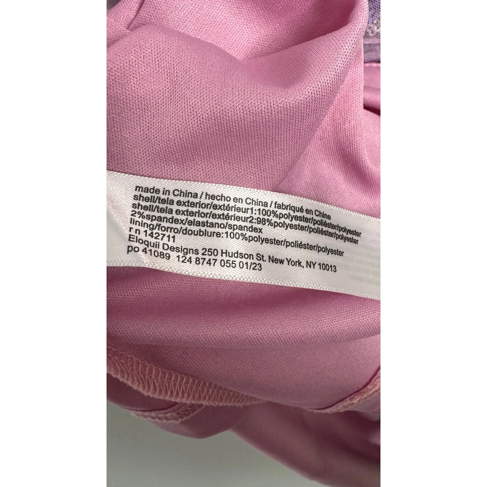 Eloquii 2010s Lavender Purple Sequin Mesh Overlay Cocktail Dress NWT Size 16 - Image 12