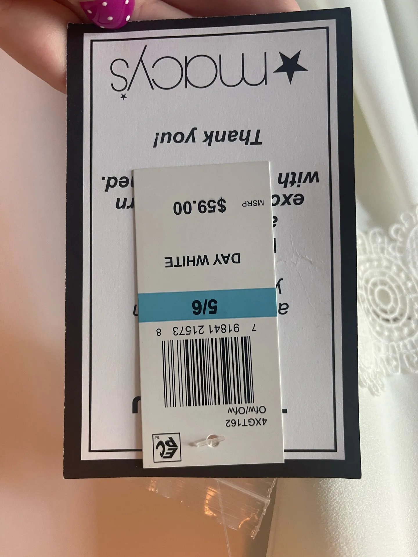 Macy's Macy’s White Dress - Image 4