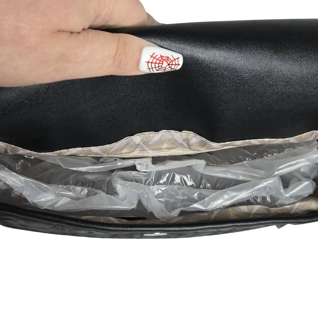 CXL by Christian Lacroix Clara Embossed Logo Shoulder Bag NWT Flap Snap - Image 3