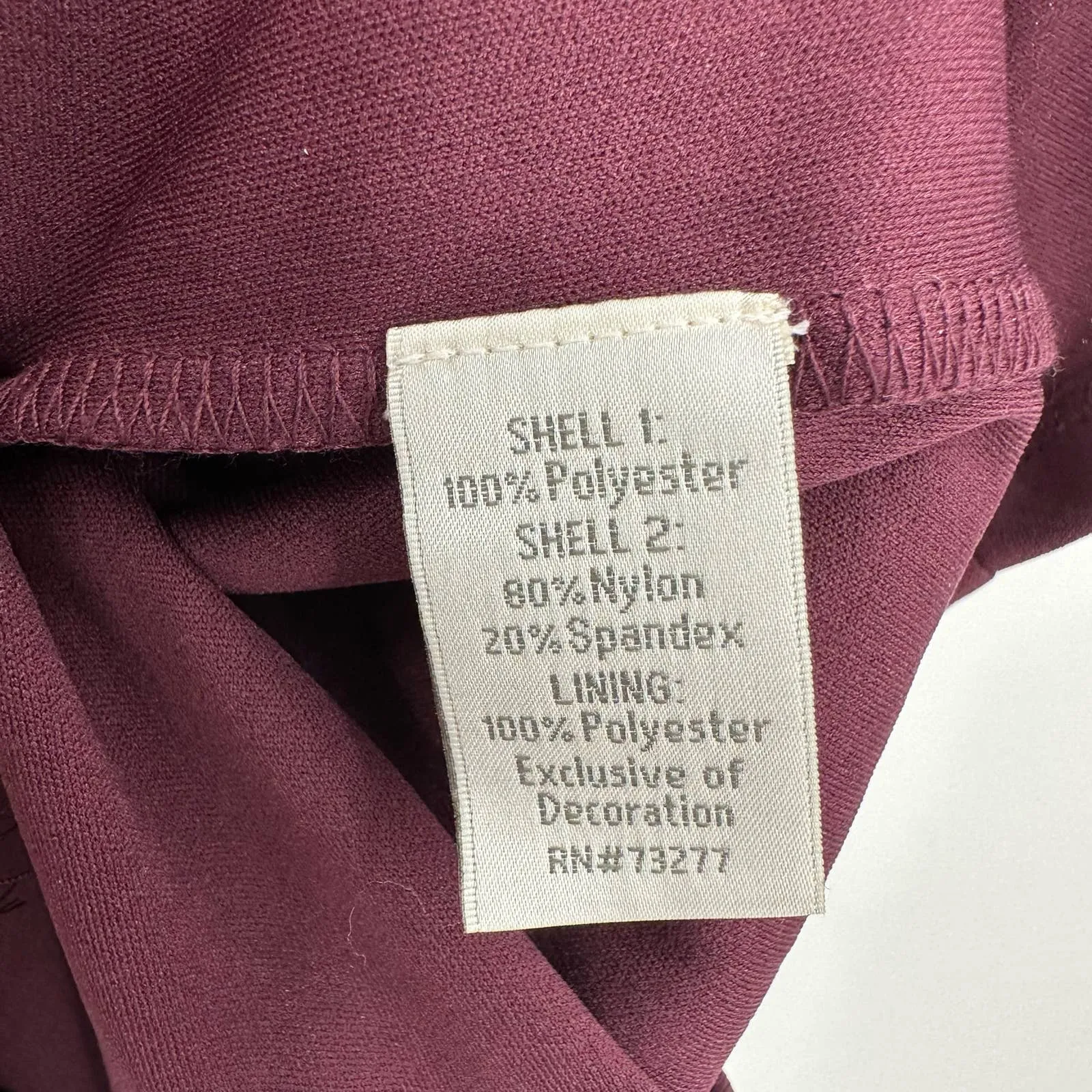 LC Lauren Conrad Runway size XS sleeveless mini dress tiered purple burgundy‎ - Image 6