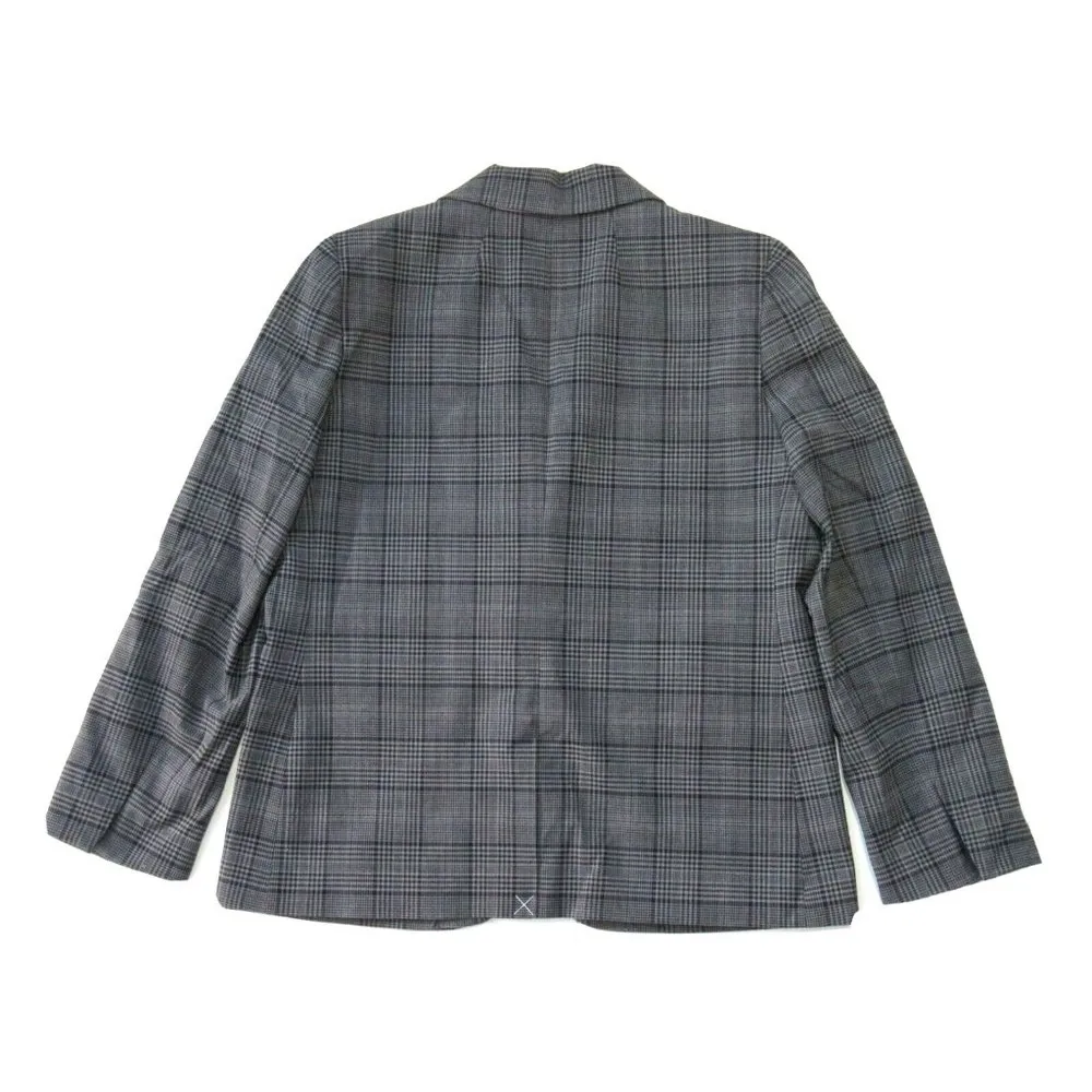 NWT J.Crew Sommerset Blazer in Heather Grey Plaid Italian Wool Jacket 6 - Image 6