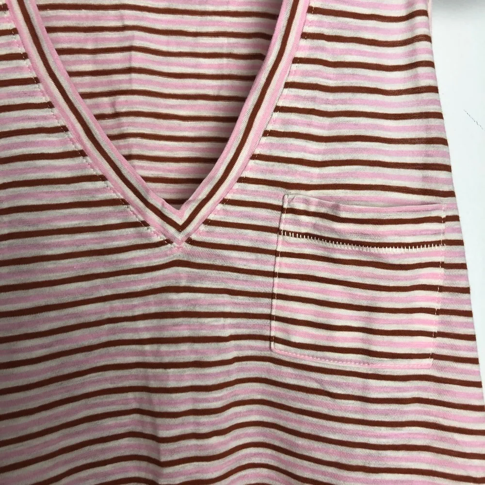 Madewell Whisper Cotton V Neck Pocket Tank - Image 5