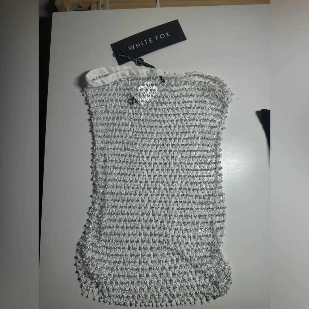 Feel the Beat Mini Skirt White - Image 12