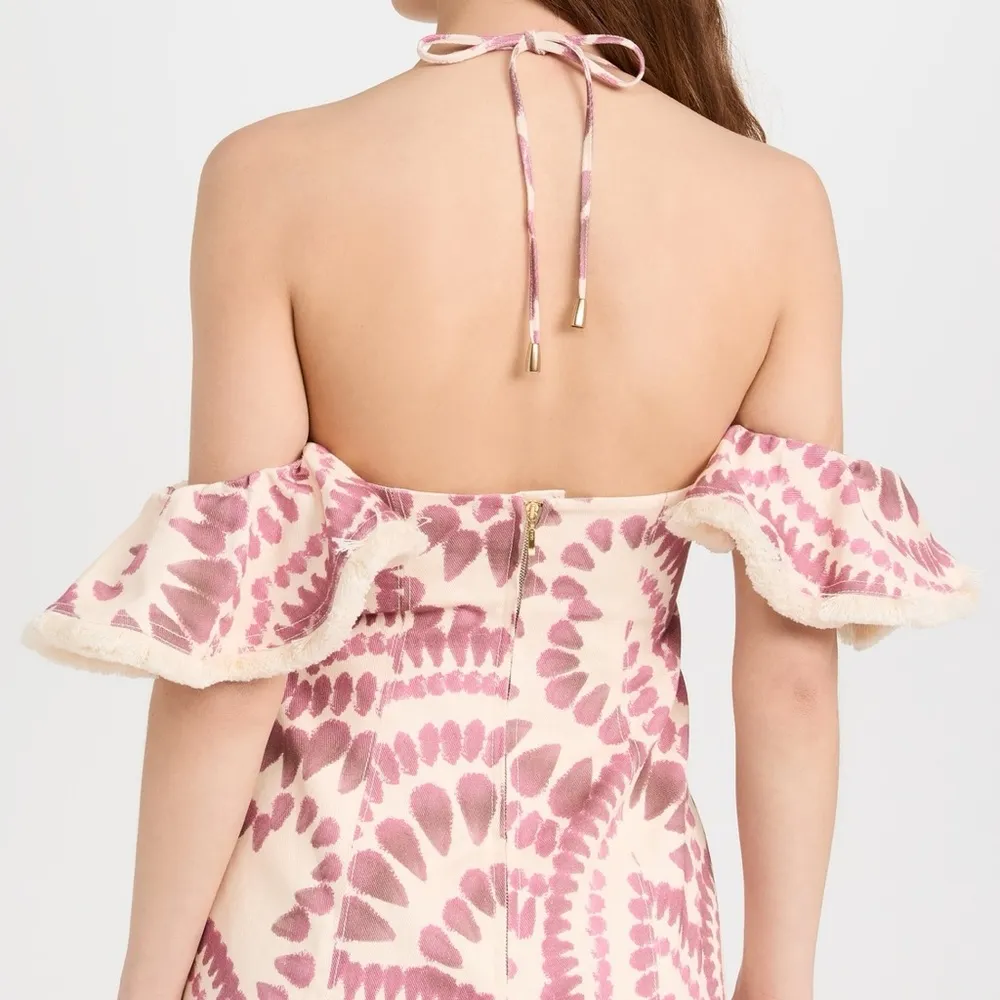 THE WOLF GANG Estia‎ Denim Mini Dress Medium - Image 2