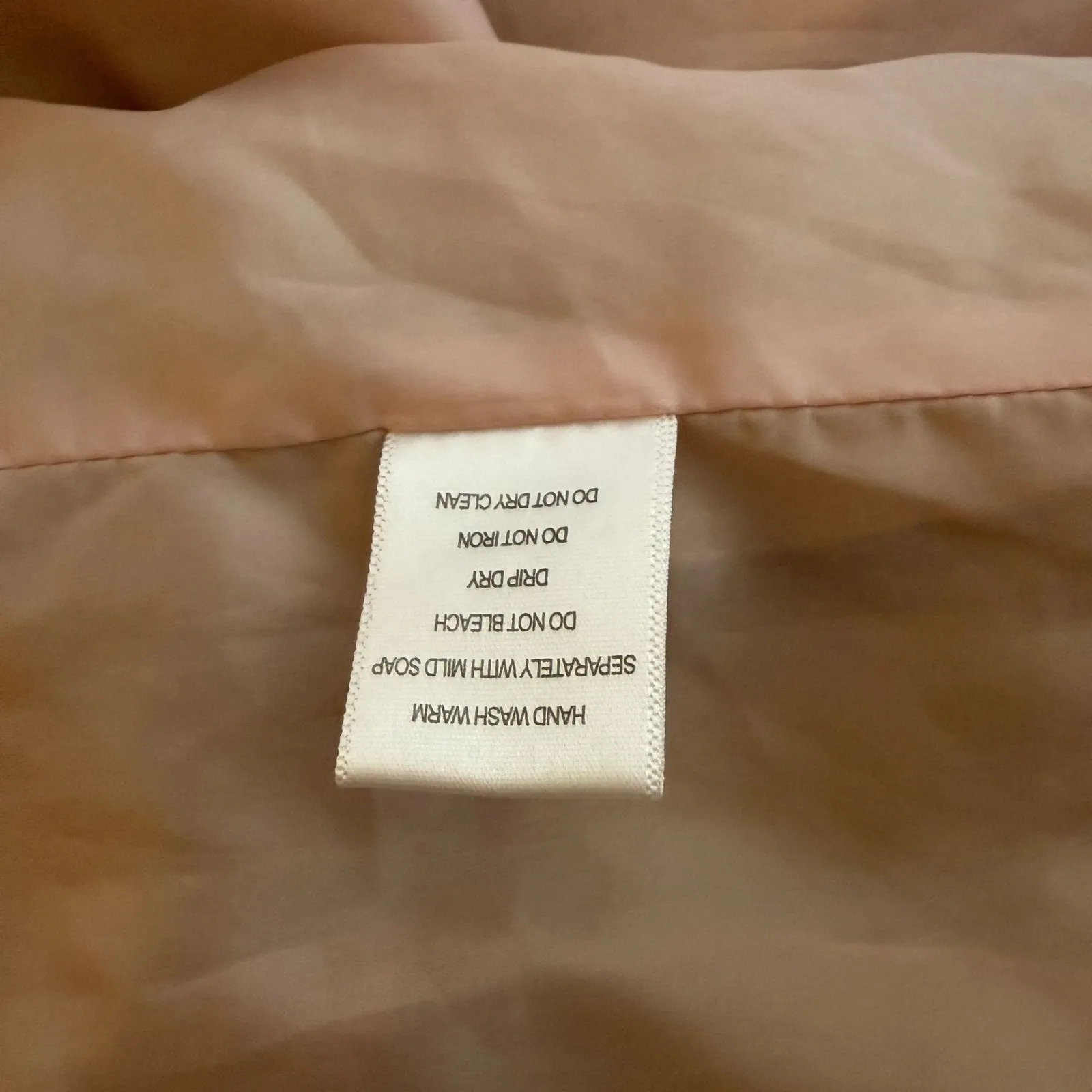 Charlotte Russe Faux Leather Studded Moto Jacket Sz Large Blush‎ Pink Silver Y2K - Image 6