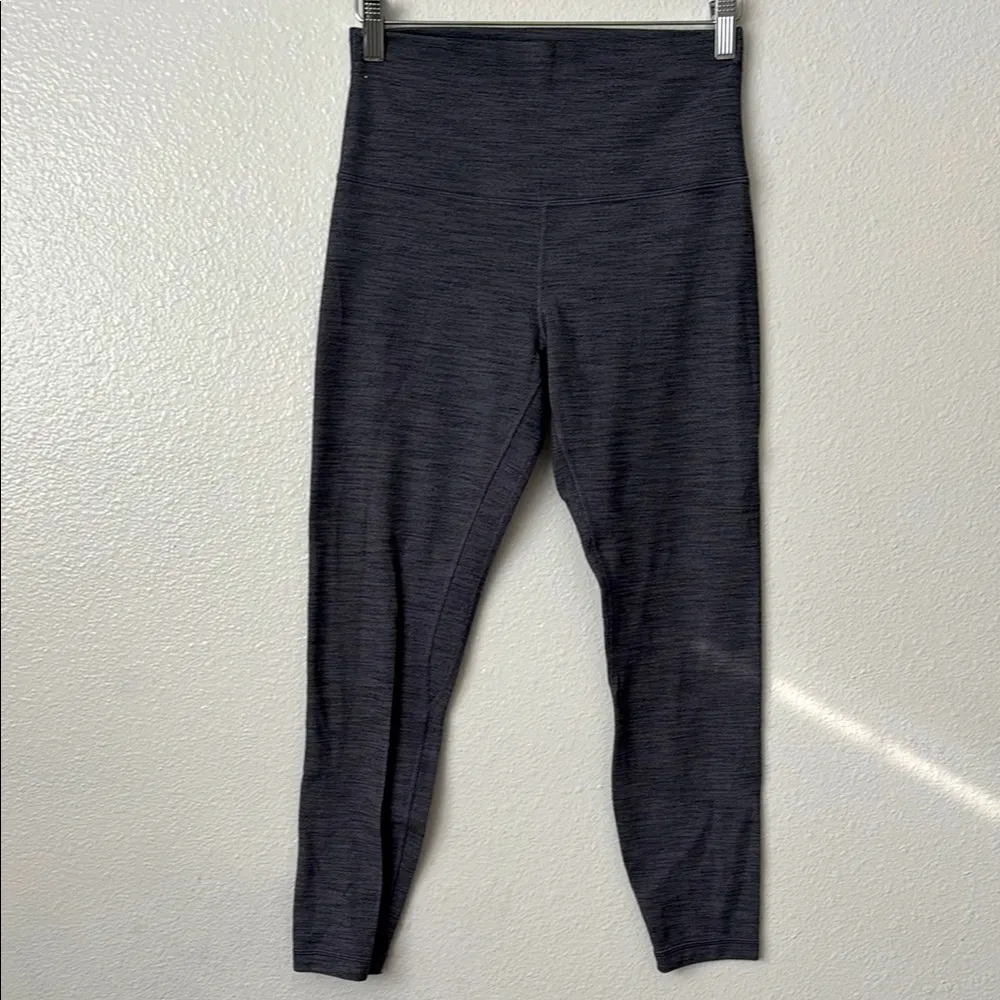 Lululemon 8 Align Pant II 25" in Mini Heathered Grey Herringbone - Image 5
