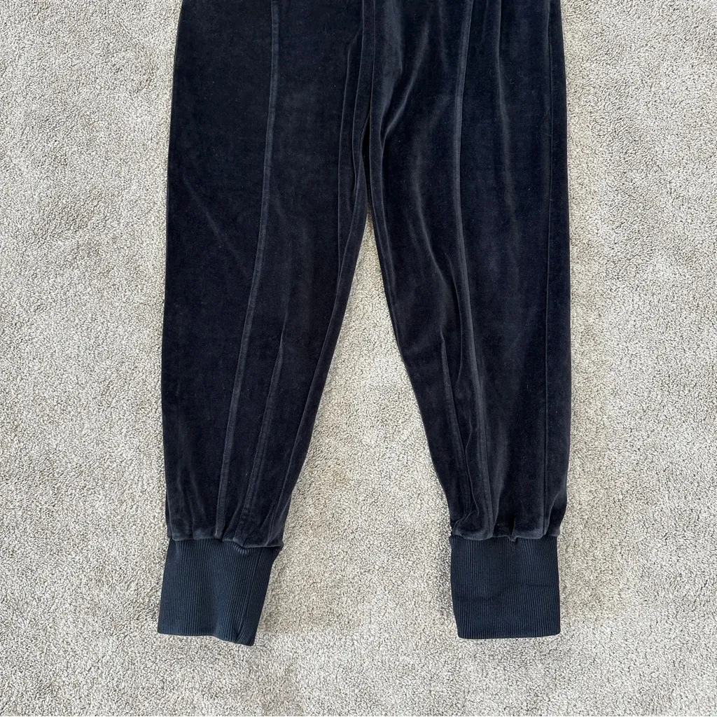 Sweaty Betty Women’s Retake Velour Jogger Pants Pull On Loungewear in Black 6 - Image 5