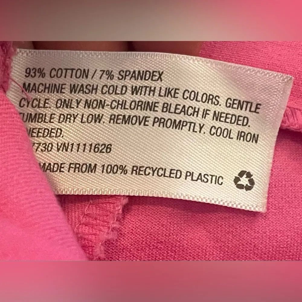 a new day- Women's Vibrant Pink Cropped Pants Size 14 - Image 7