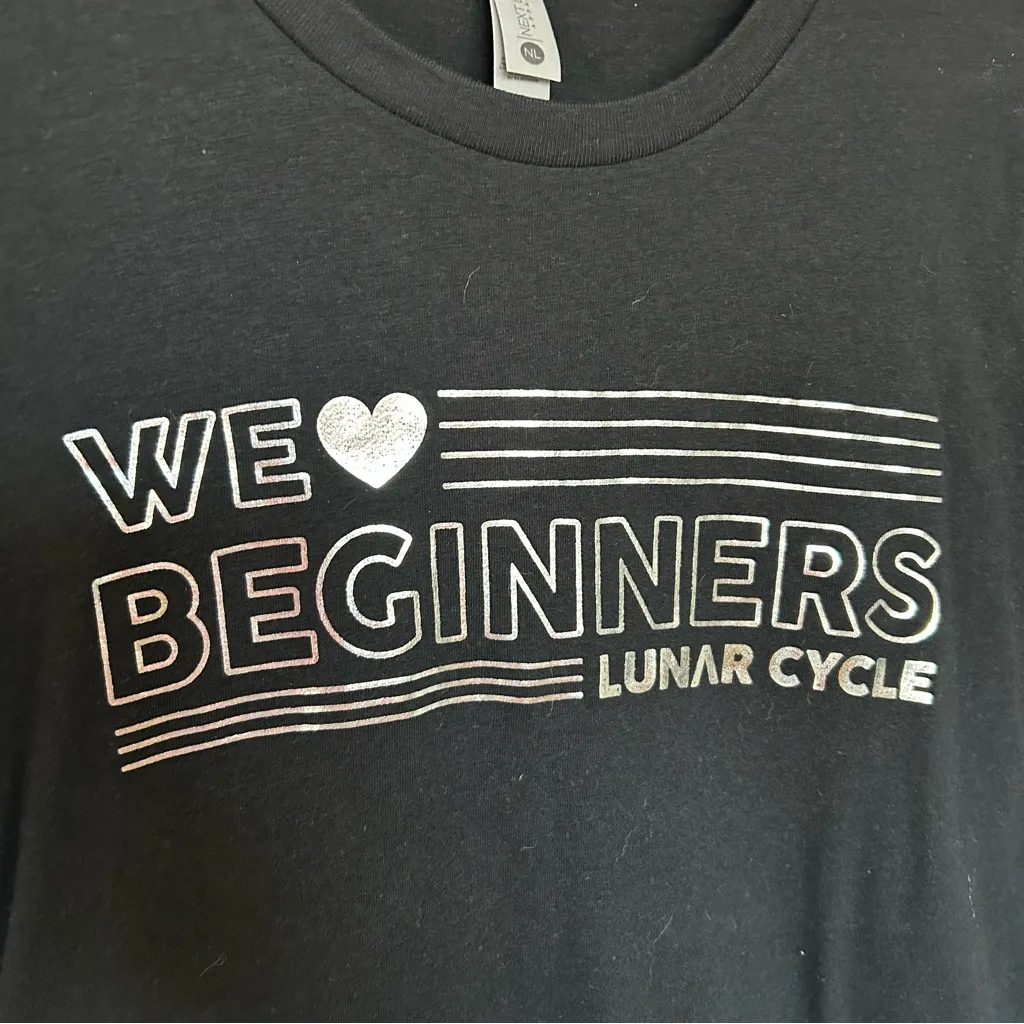 Next Level Apparel Black Graphic Cycle Top - Image 3