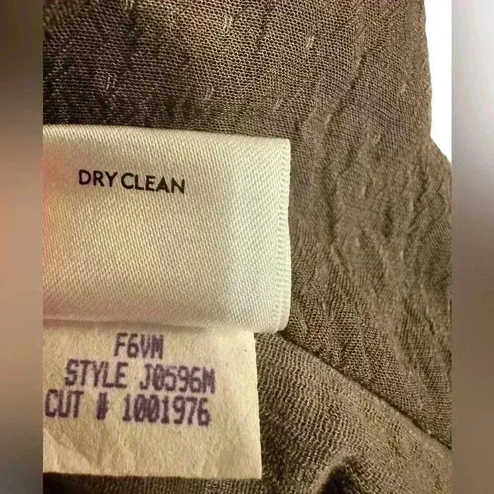 Eileen Fisher Taupe Open Front Cardigan Sweater Viscose/Cotton Blend Size S - Image 6