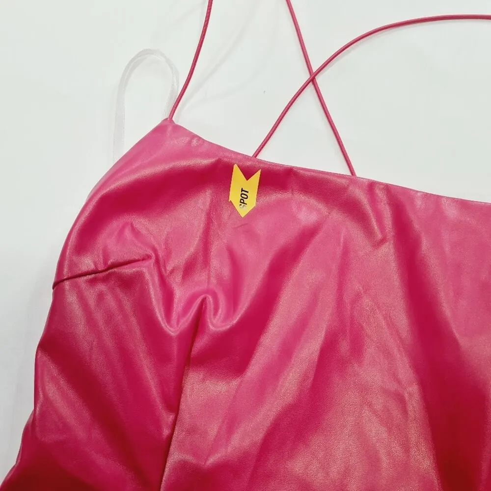 Superdown Bijou Midi Dress in Pink Small - Image 14