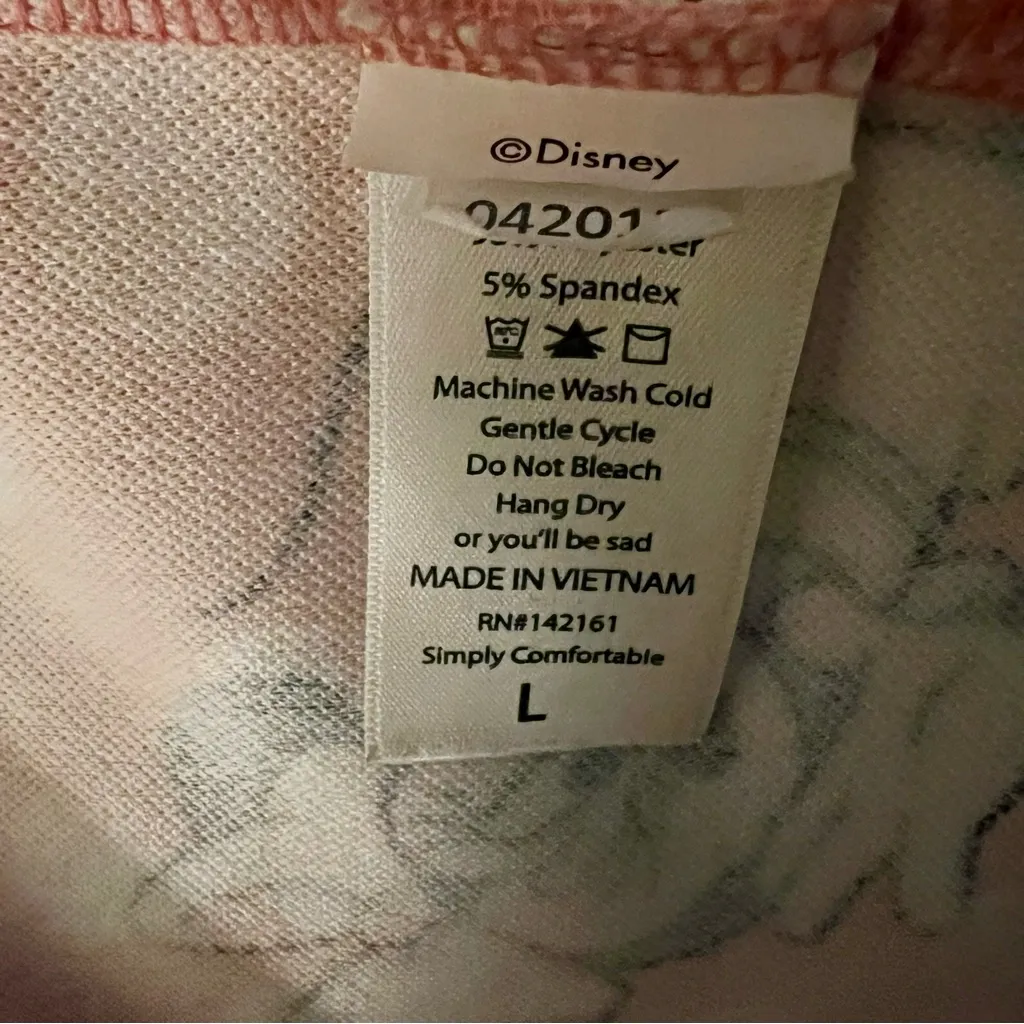 LuLaRoe Coral Minnie Mouse Pencil Skirt - Image 5