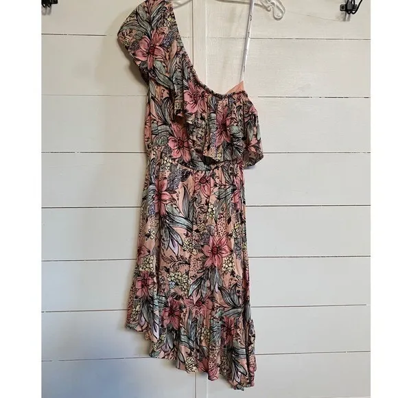 MINKPINK Wattle Wonder 1-shoulder Floral‎ dress - S NWOT - Image 14