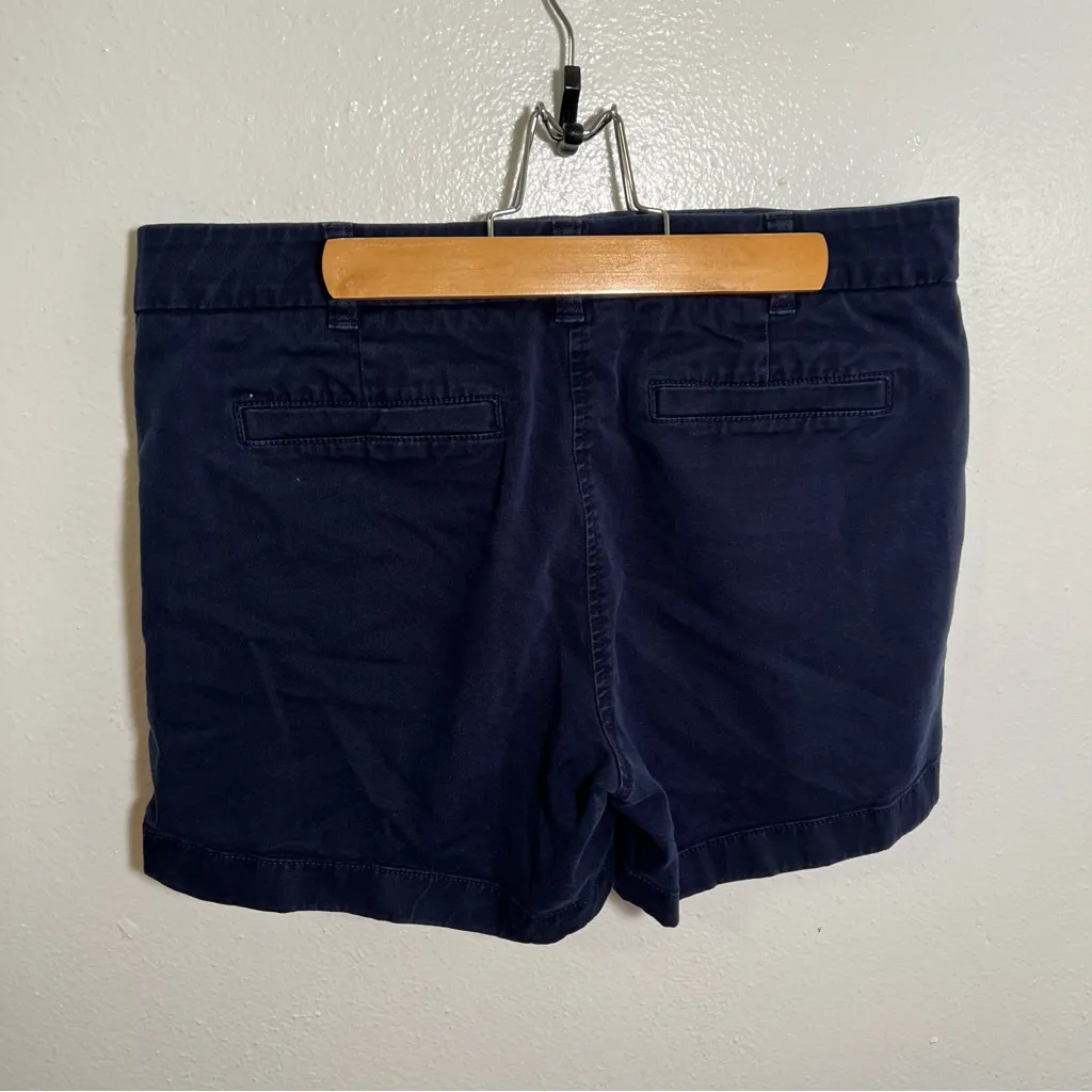 J. Crew 5” Classic Chino Short Navy Blue 8 - Image 6