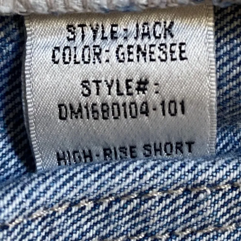 Lovers and‎ Friends Distressed Denim High Rise Shorts Jack Genesee - 26 EUC - Image 11