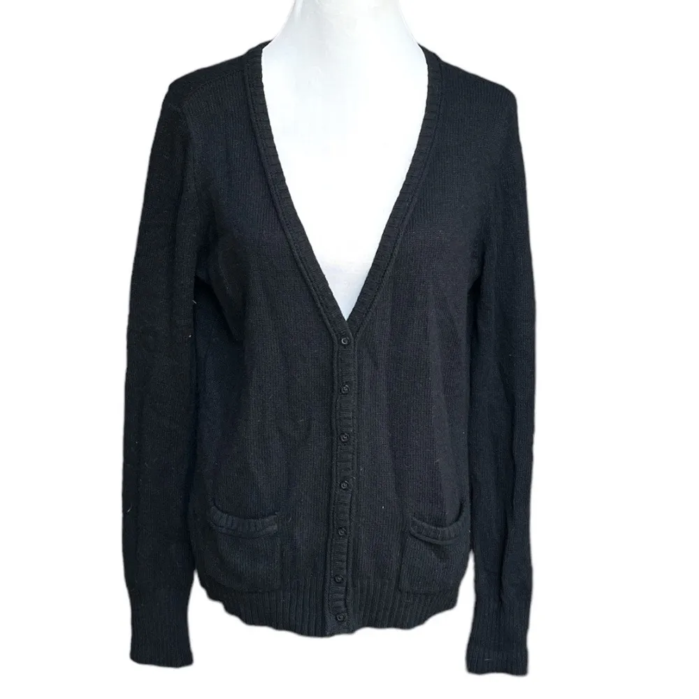 Delia’s Knit Cardigan Sweater Black Size XLarge - Image 5