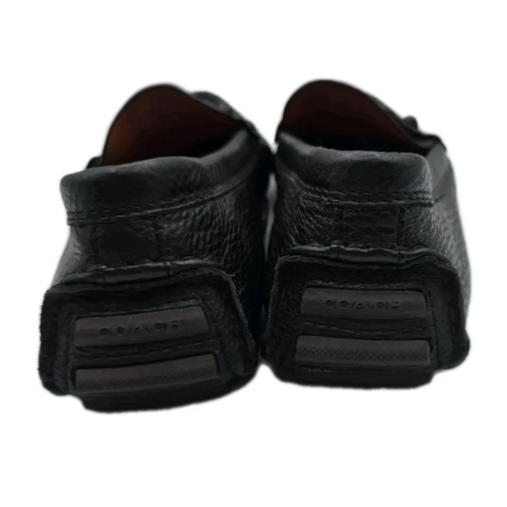 Coach Women’s Crosby Leather Loafers Driver Size 8.5M Black G1204 C17 Shoes Slip - Image 3