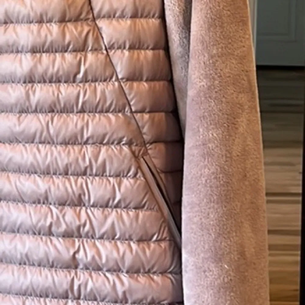 Comfy Cozy Down Jacket Puffer Coat Lightweight Lilac Mauve 32 Degree Women Small - Image 11