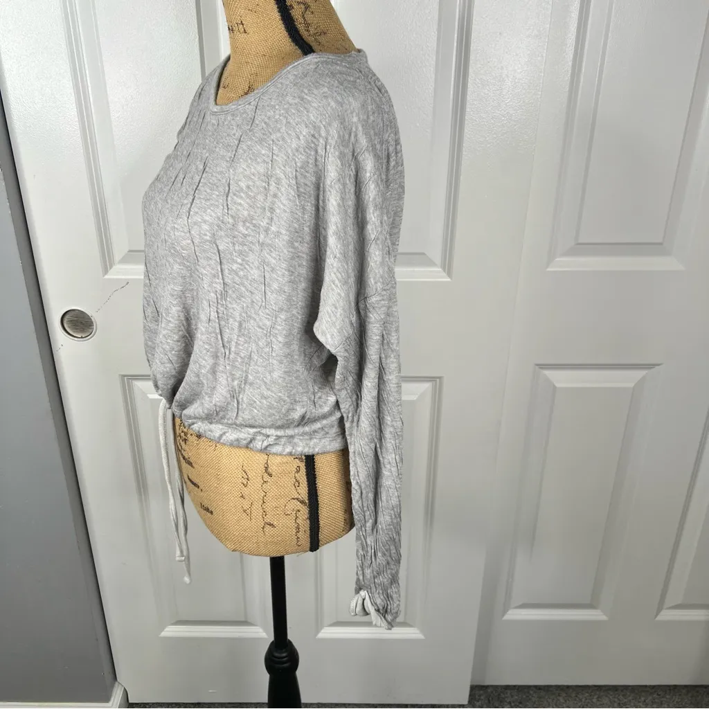 Sz S Barefoot Dreams Malibu Collection NWOT $138 MSRP Gray Sweater - Image 4