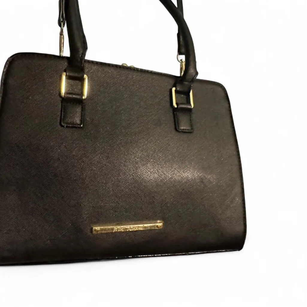 Betsey Johnson Black Satchel with Bow Details - Image 3