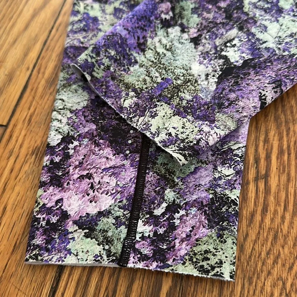 Lululemon Fast & Free 7/8 Tight nulux 25" in vivid vision multi black size 6 - Image 11