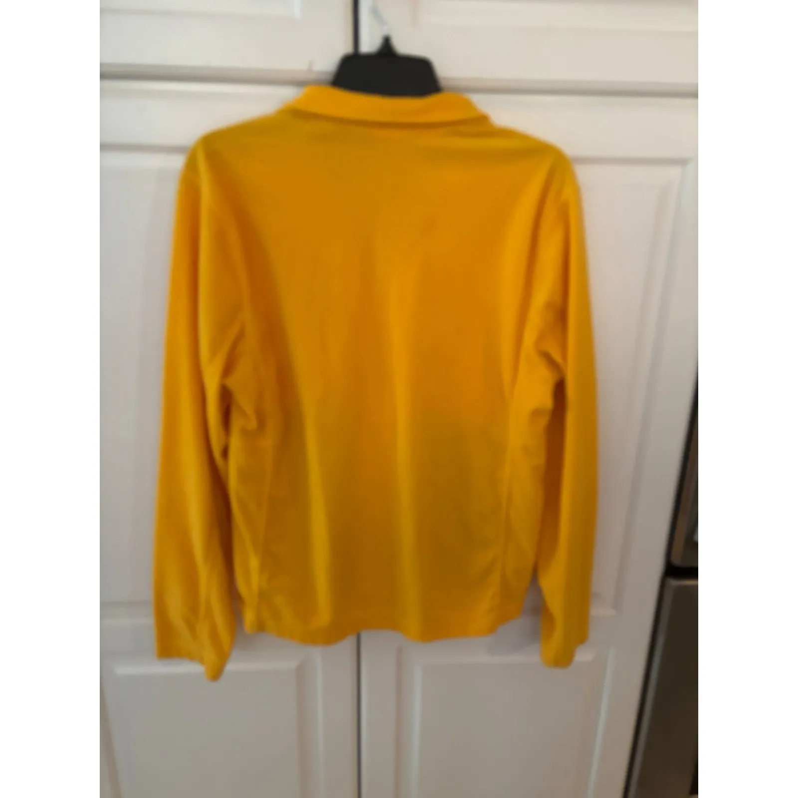 Eddie Bauer Women's Yellow Fleece Full Zip Jacket Outdoor Activewear Small‎ - Image 5