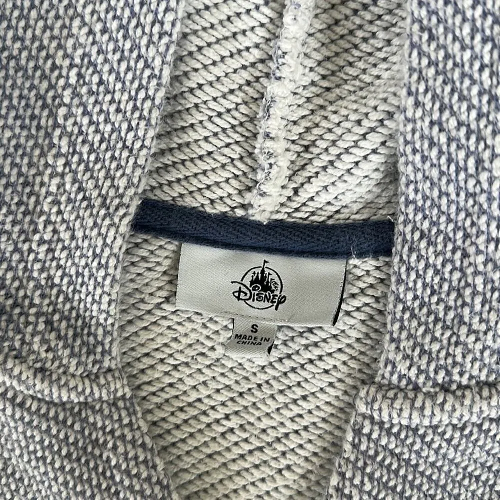 Walt Disney World Knit Baja Style Pullover Retro Hoodie Women’s Size Small - Image 5