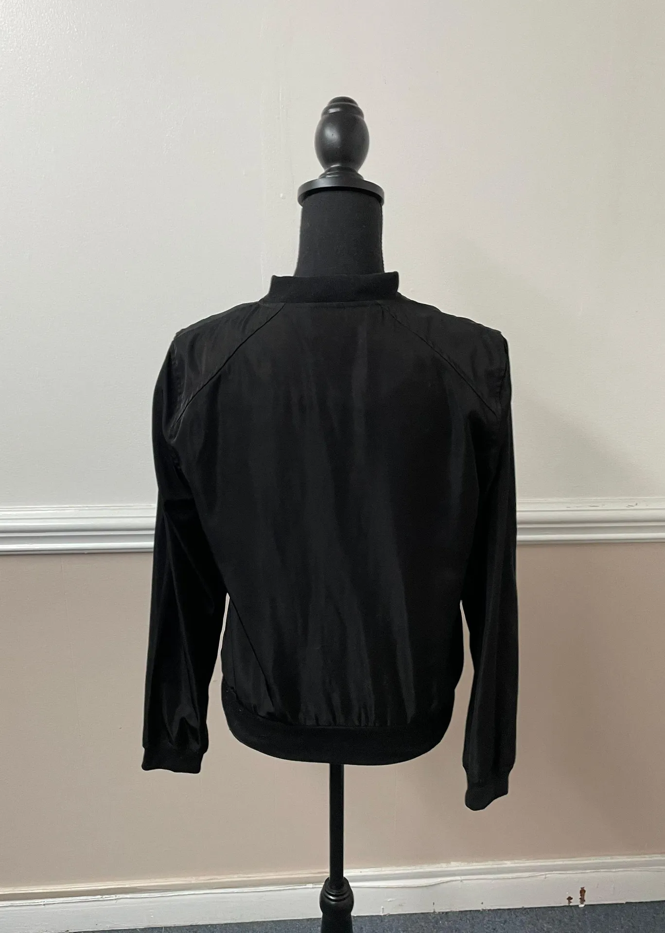 Justify Black Bomber Jacket - Image 2