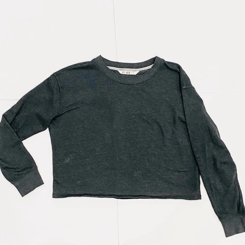 Victoria Secret Sport (VSX) Cropped Crewneck Sweatshirt - Image 4