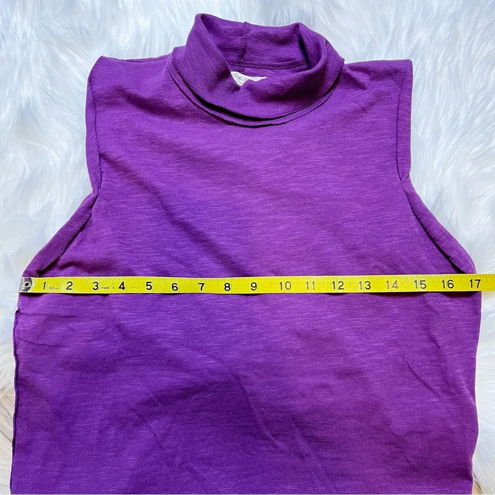 Free People We the Free Xena Cotton Turtleneck Tank. Size XSmall. New wi… - Image 10