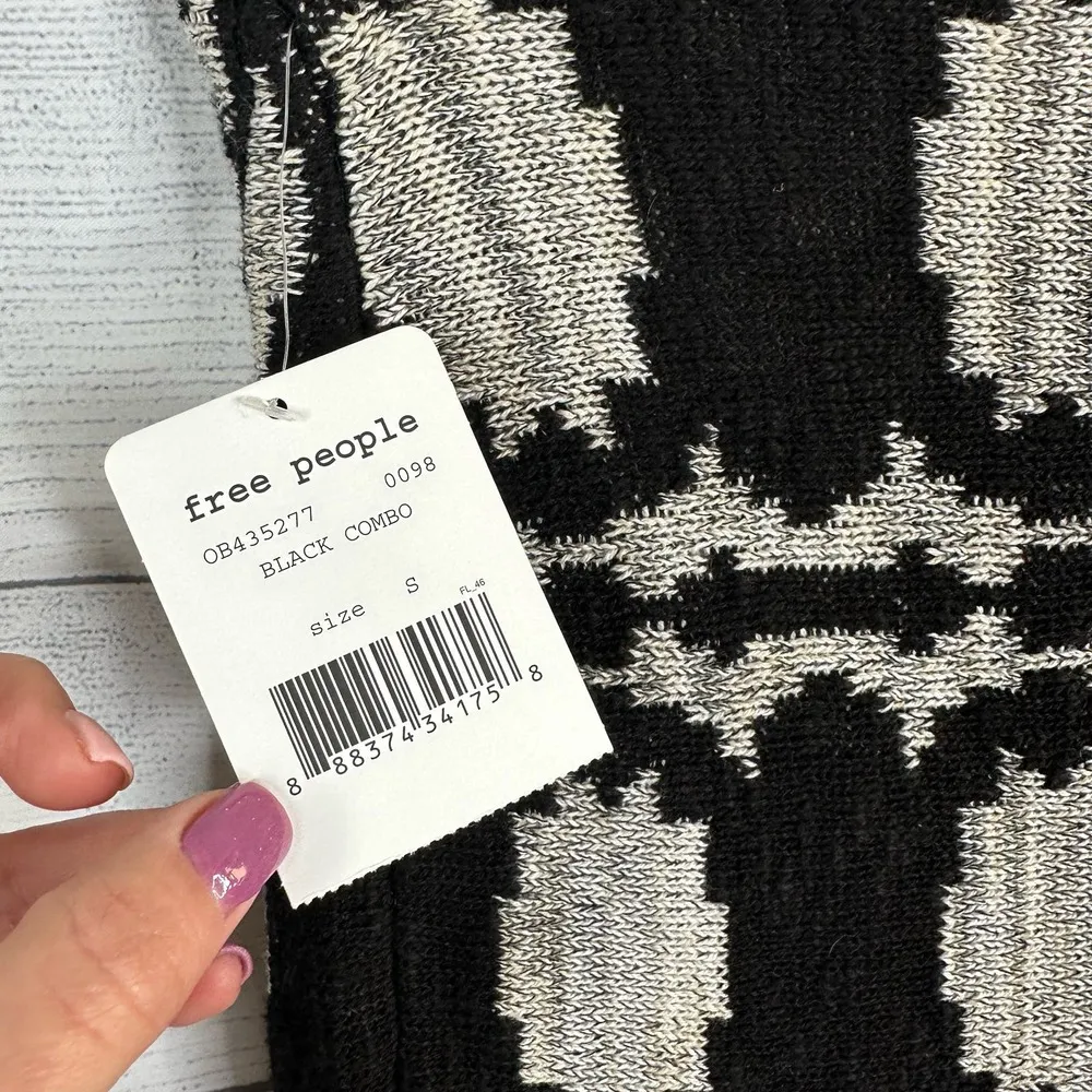 Free People Womens size Small Wrapped In You Blanket Skirt Aztec Geometric NEW - Image 5