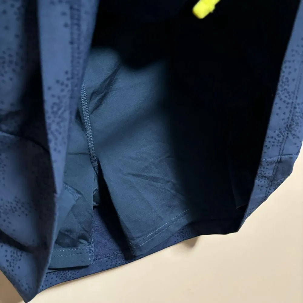 ADIDAS GOLF Tennis JACQUARD Cinch Skirt SKORT Tech Indigo- Size XL - Image 7