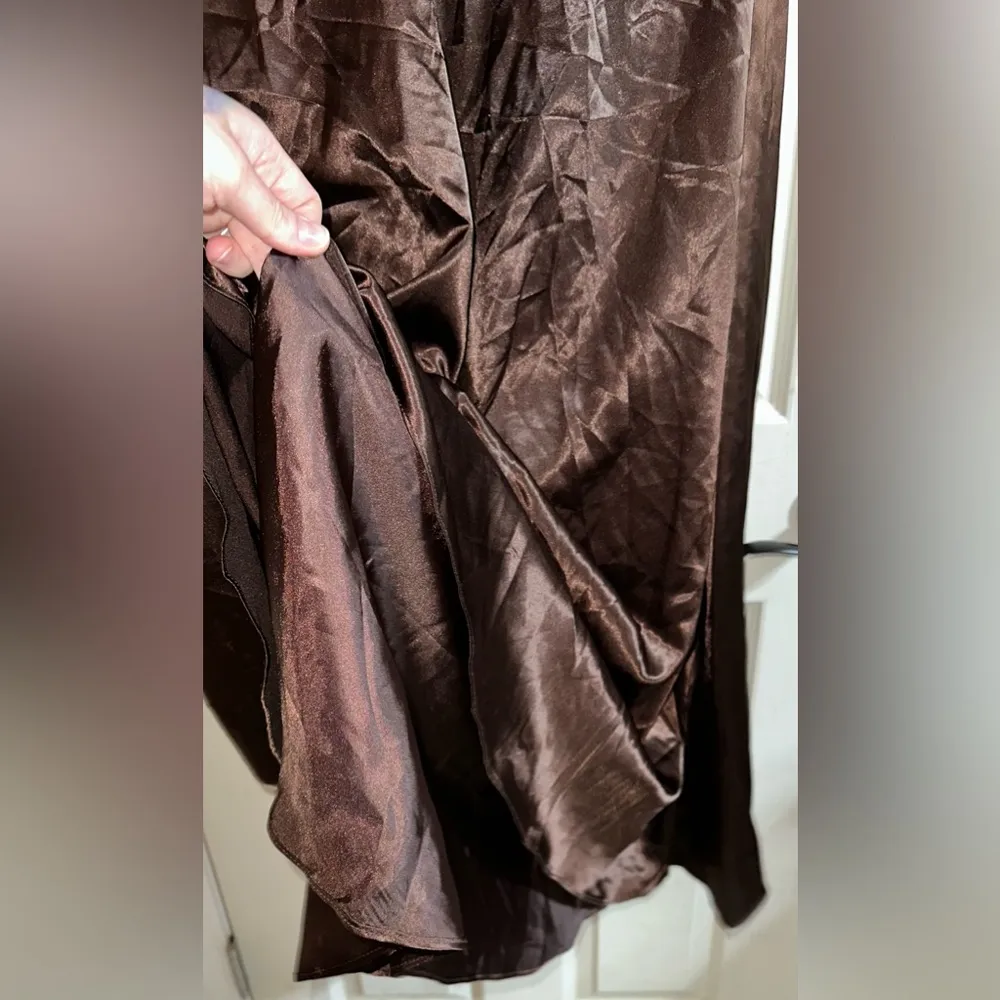 Dancing Queen NWT  Brown Dress With Diamond Bow - Image 6