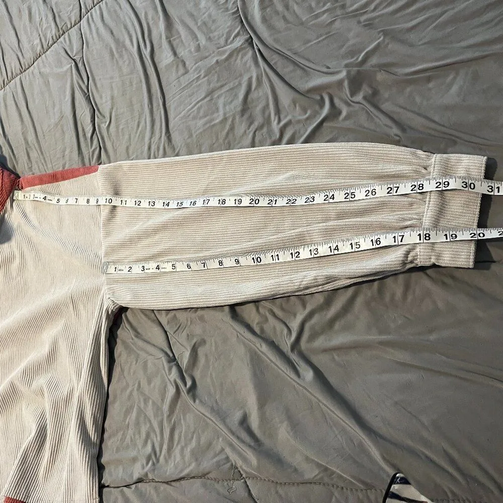 Women's Color Block Button Top XL - Image 7