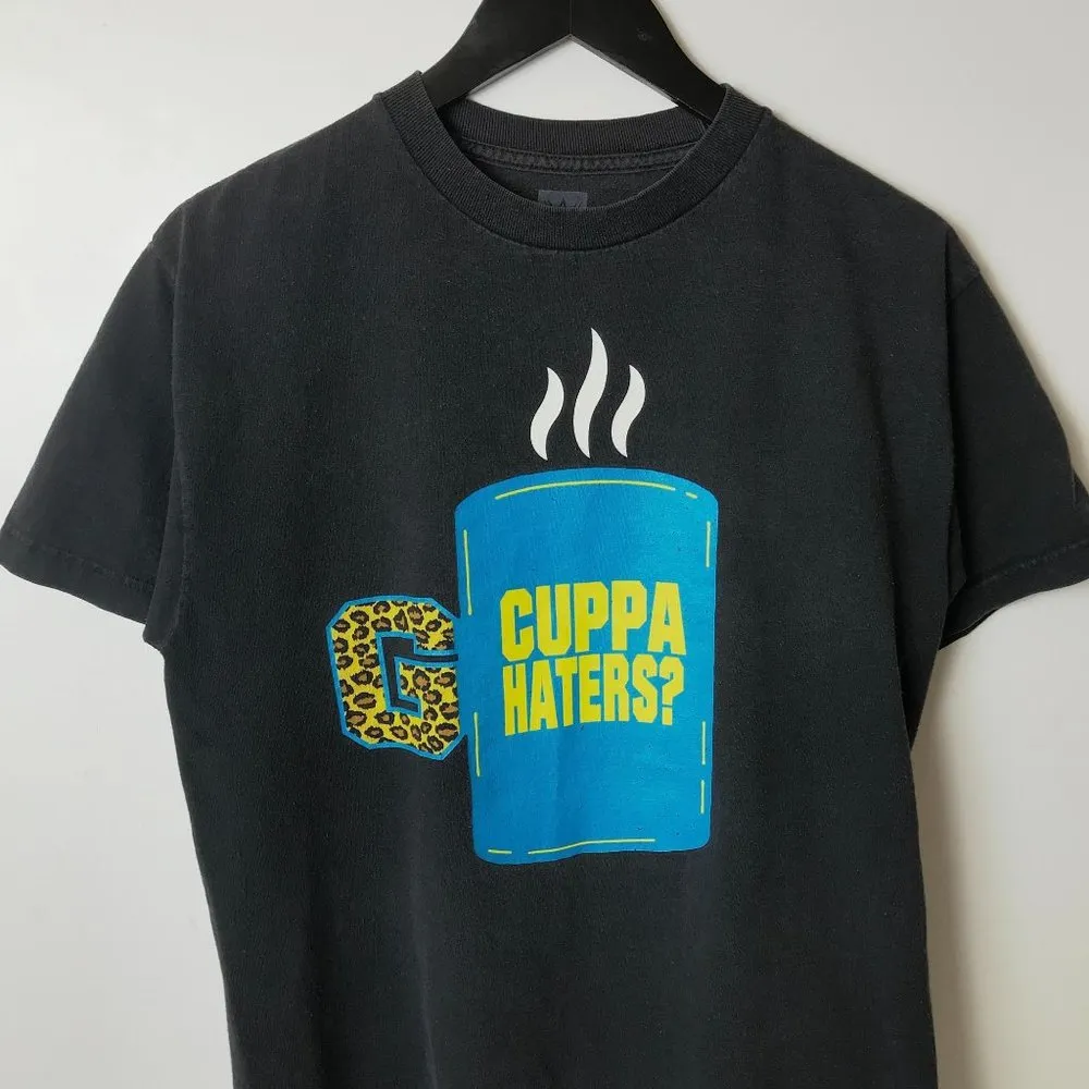 WWE Cuppa Haters T Shirt Statement Wrestling Sports Double Sided Graphic Tee Size M - Image 5