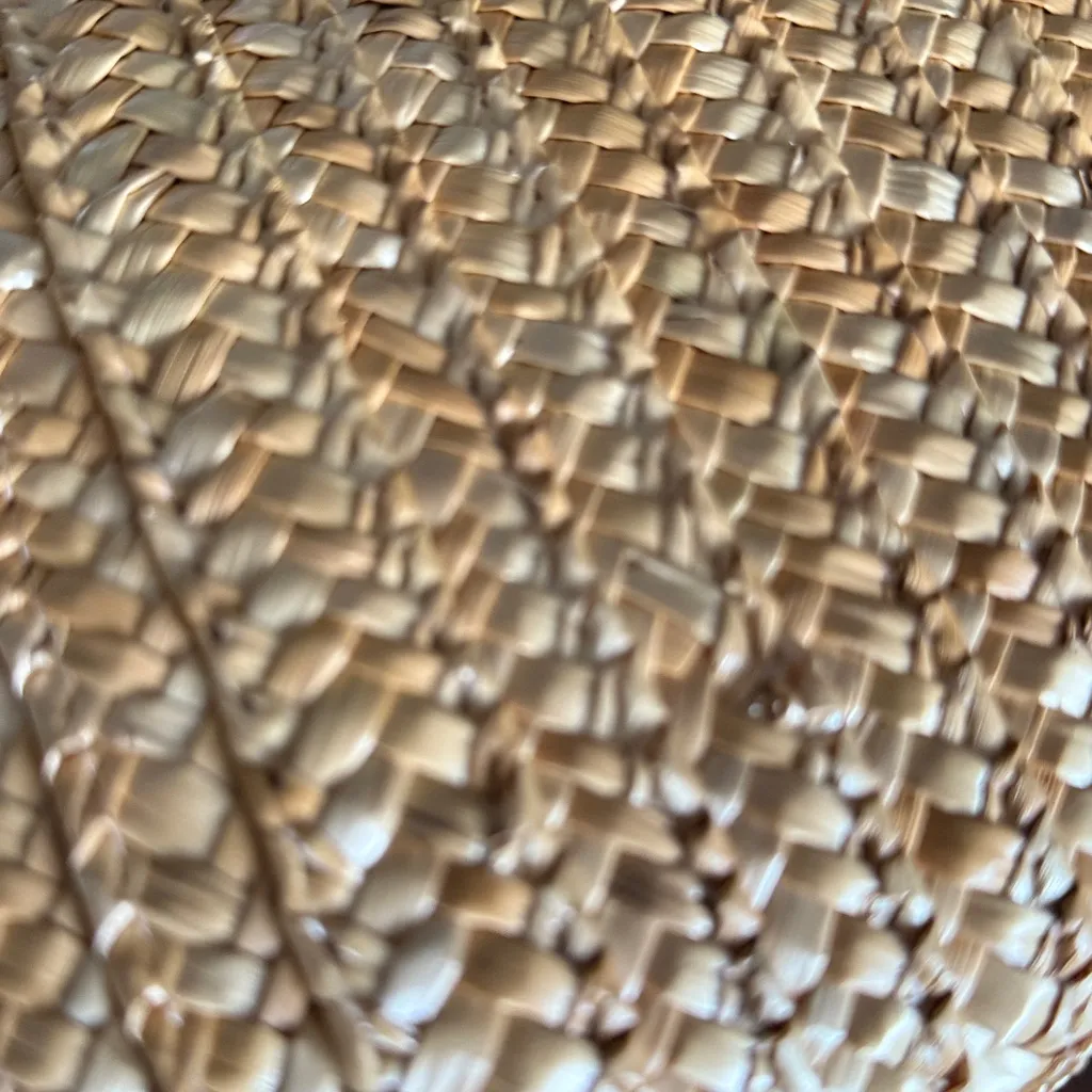 Unbranded Woven Under Arm Wristlet Purse Tan - Image 7