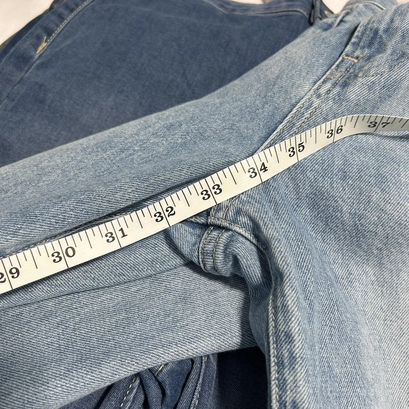 Veronica Beard Jeans Womens 31 Dylan Full Length Straight High Rise Sunset Pier - Image 8