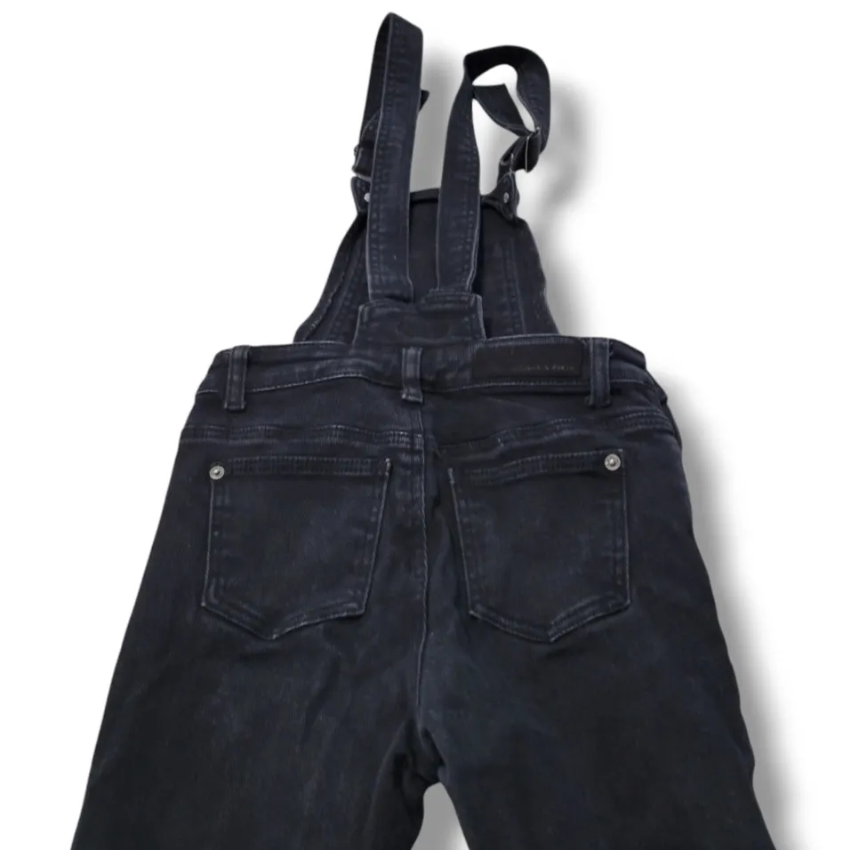 Liquor N Poker Overalls Size 6 W25"xL27" Women's Denim Overalls Skinny Leg Jeans Women's Overalls - Image 6