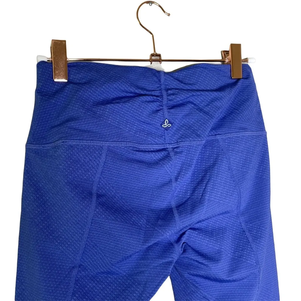 Prana Misty Capri Size XS Blue Supernova Geo Legging Mid Rise Tights Yoga - Image 6