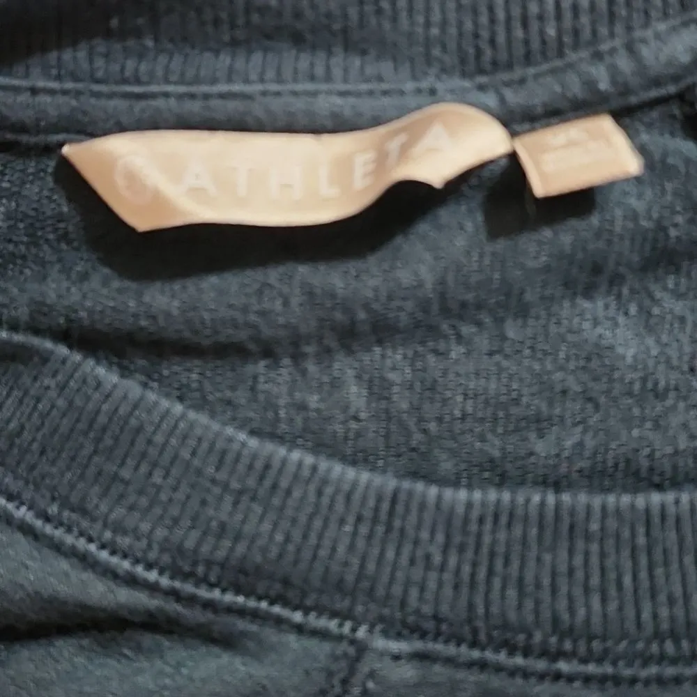 Athleta Dark Teal Crisscross Long Sleeve Top (XS) - Image 7