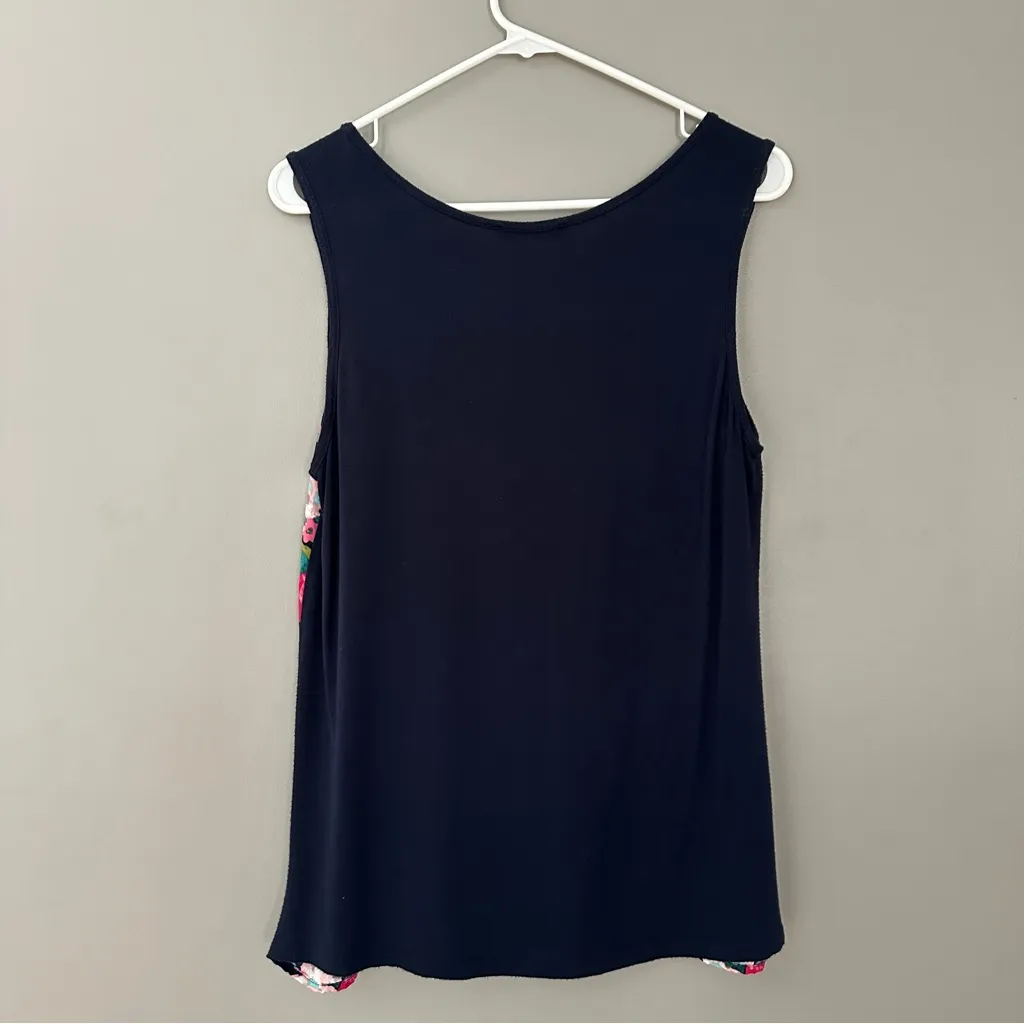 Floral Sleeveless Top - Multicolor - Image 3