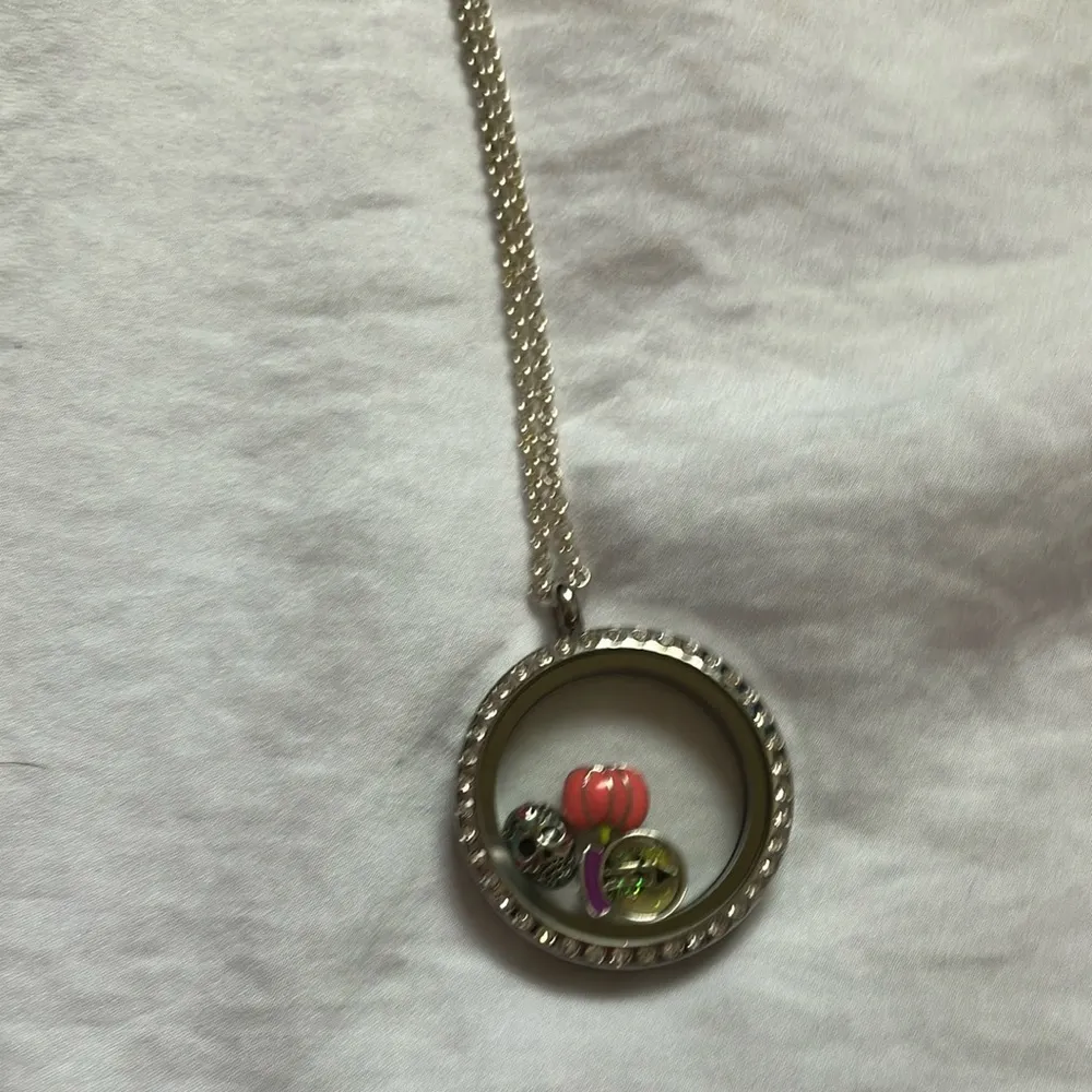 Origami Owl: Halloween Silver Tone Locket Necklace - Image 11