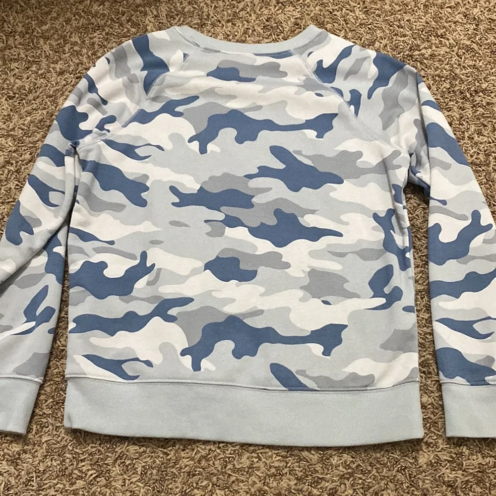 Blue Camo Long Sleeve Shirt - Image 2
