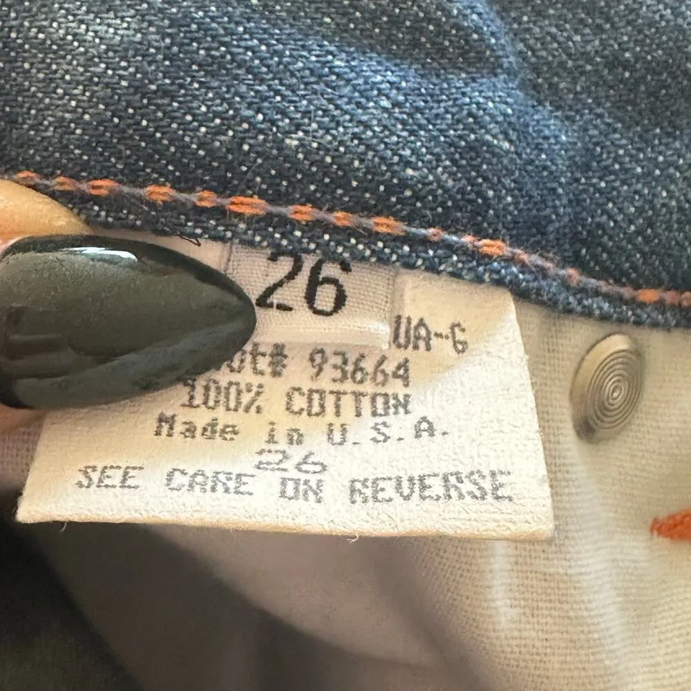 Paul & Joe Blue Faded Straight Leg Jeans Size 26 - Image 5